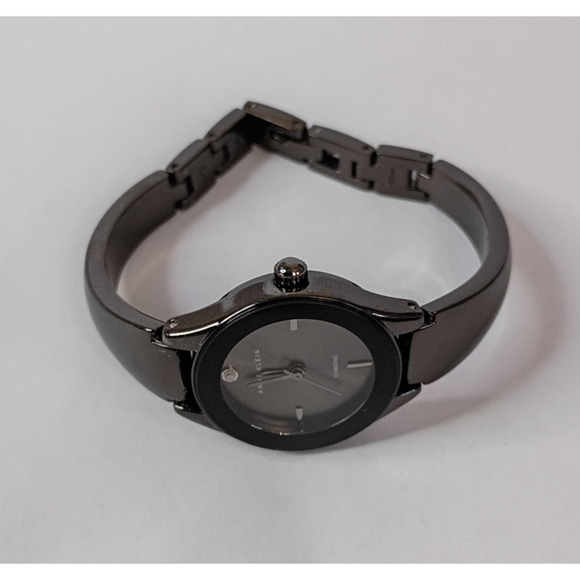 Anne Klein AK/1917 Women's Silver-Tone Watch – Black Dial, Quartz Movemen - Picture 3 of 11
